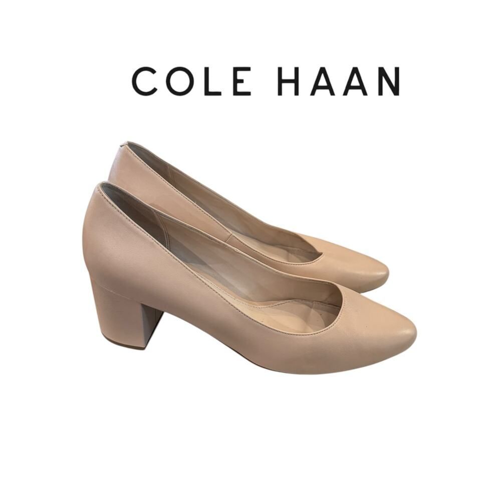 Cole Haan Signature Grand OS Leather Pumps Heels 10